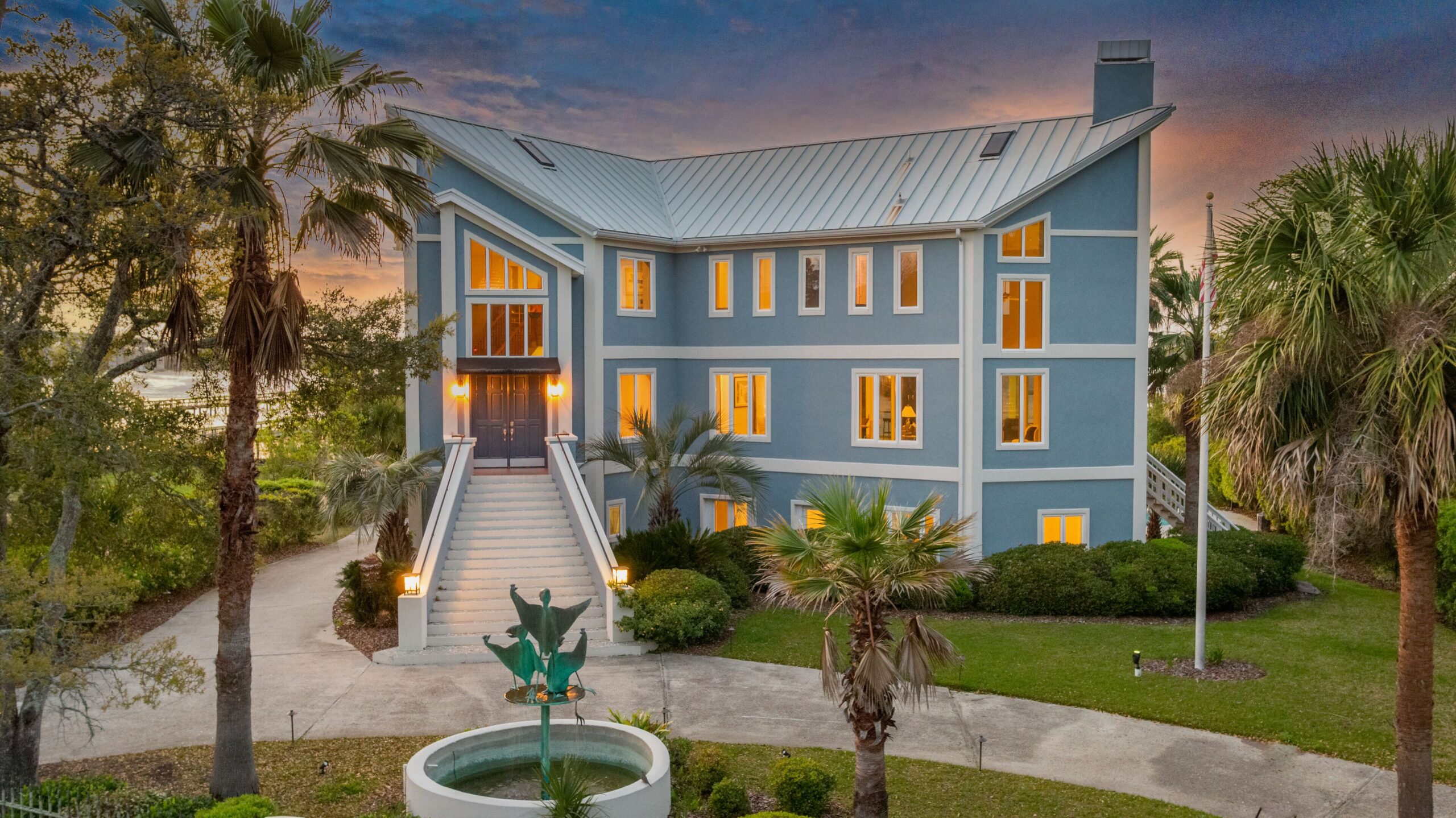 Multimillion dollar home with million dollar views on water with Dock Multimillion dollar home with million dollar views on water with Dock