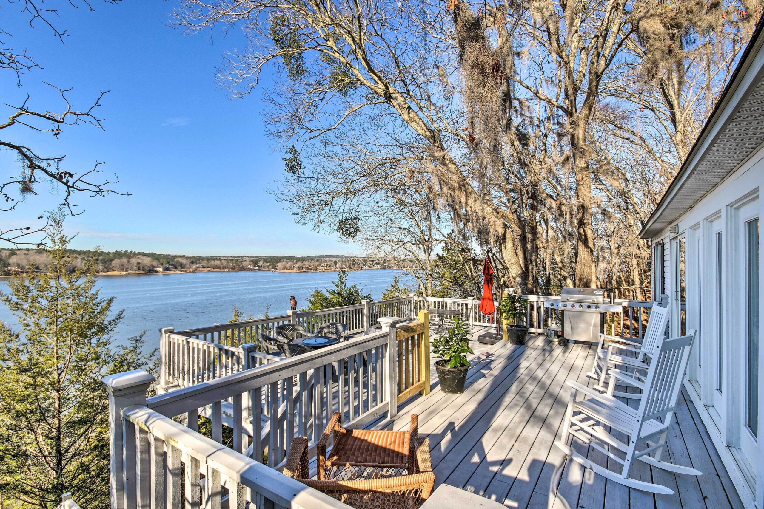 Waterfront Camden Home w Grill On Lake Wateree! Waterfront Camden Home w Grill On Lake Wateree!