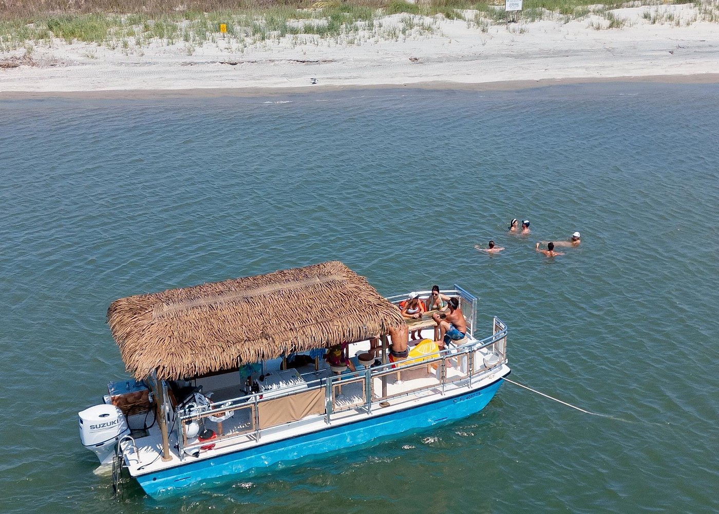 2-Hour Tiki Boat Tour in Folly Beach 2-Hour Tiki Boat Tour in Folly Beach
