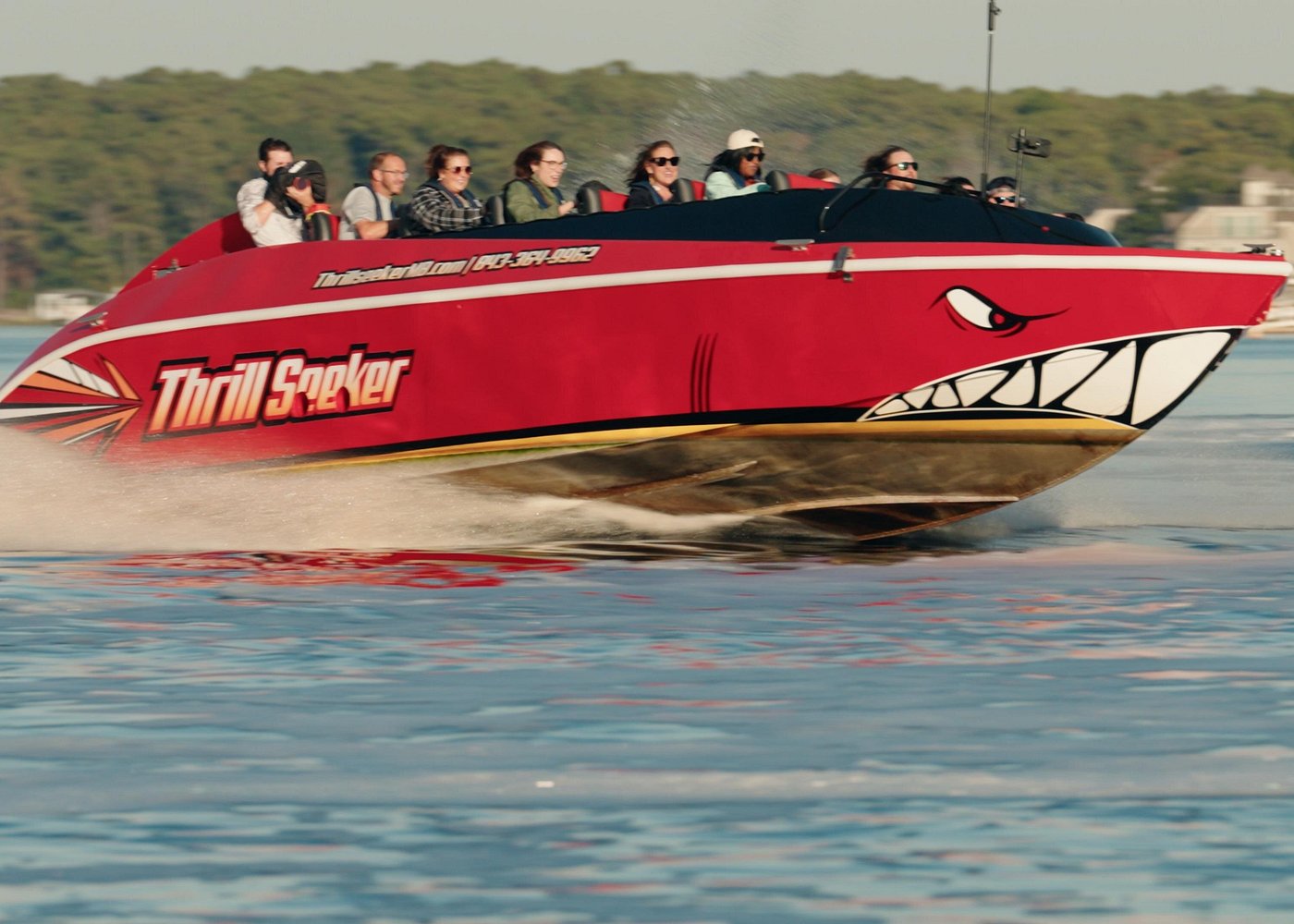 Jet Boat Ride on the Thrillseeker Jet Boat Ride on the Thrillseeker