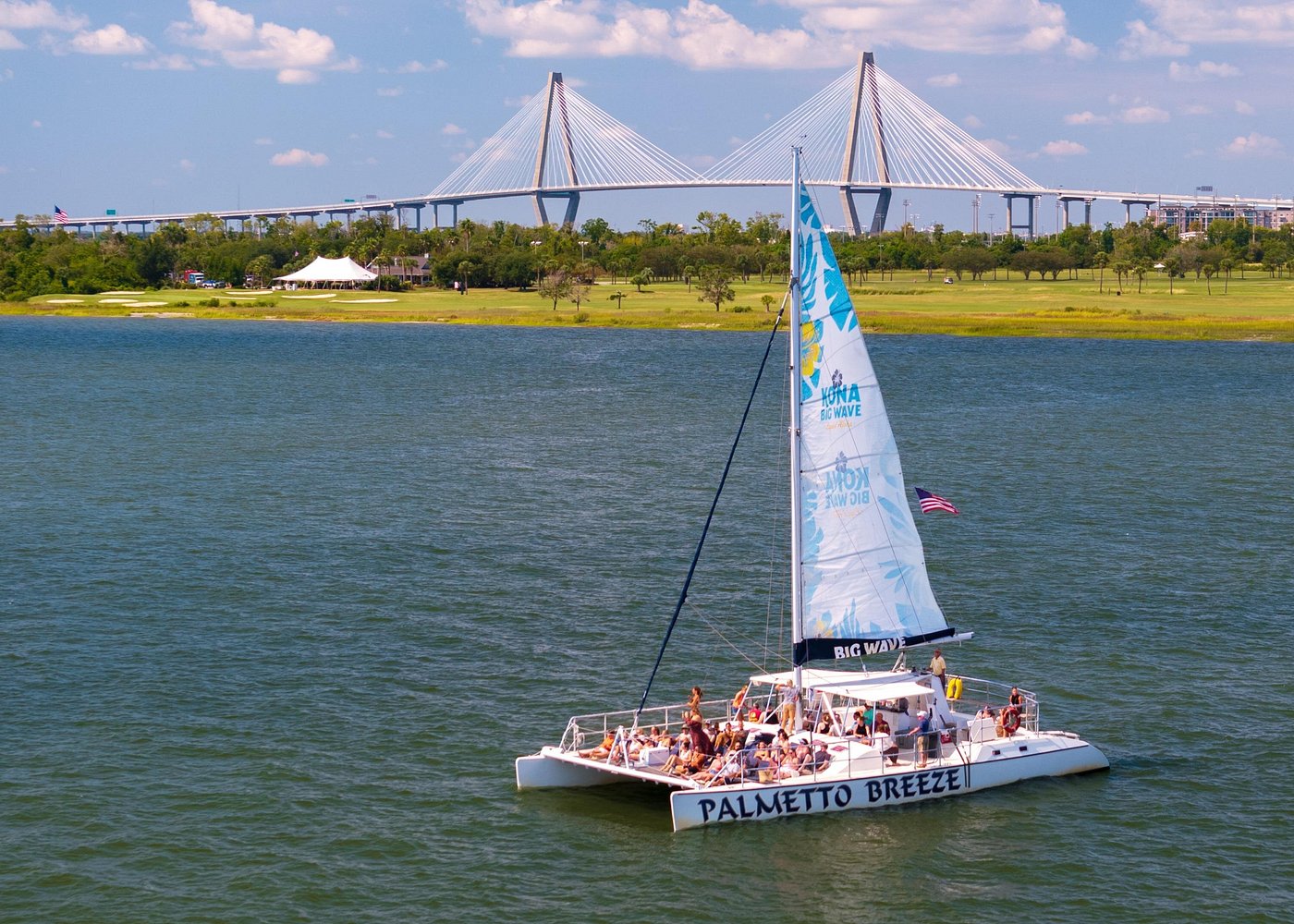 Monday Ladies Night Sail- Charleston's Luxury Catamaran Monday Ladies Night Sail- Charleston's Luxury Catamaran