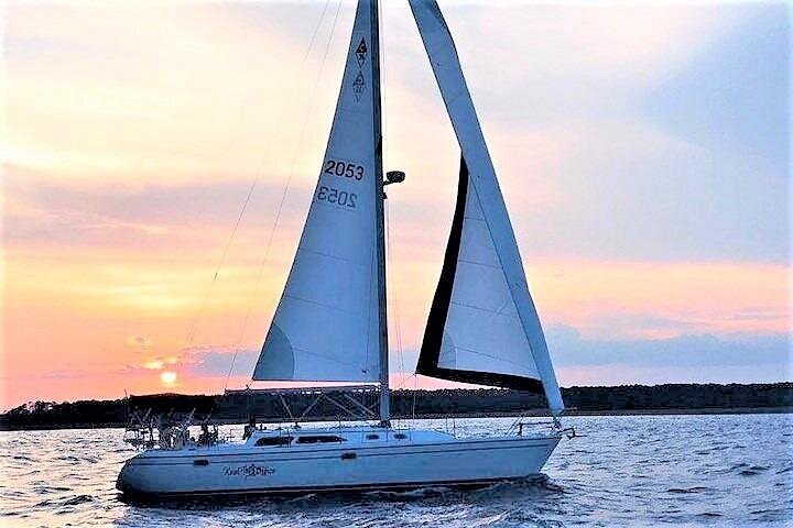 Private Hilton Head Sunset Sailing Tour with Dolphin Watching Private Hilton Head Sunset Sailing Tour with Dolphin Watching
