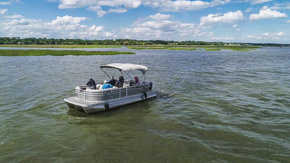 4 Hour 22 ft. Luxury Pontoon Private Hilton Head Boat Rental 4 Hour 22 ft. Luxury Pontoon Private Hilton Head Boat Rental