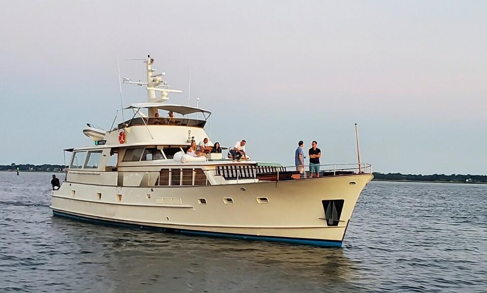 Charter the Famous Outer Banks Netflix Yacht - 80' Classic Luxury Vessel in Charleston Charter the Famous Outer Banks Netflix Yacht - 80' Classic Luxury Vessel in Charleston