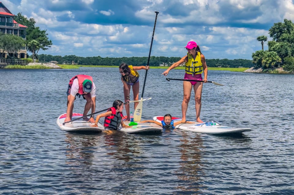 Family Paddleboarding Adventure Family Paddleboarding Adventure