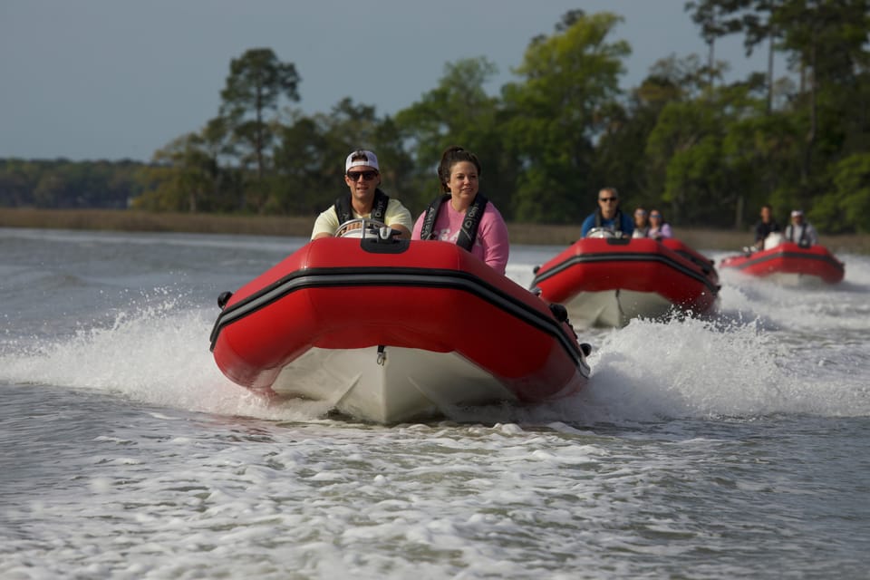Hilton Head Guided Disappearing Island Tour by Mini Boat Hilton Head Guided Disappearing Island Tour by Mini Boat