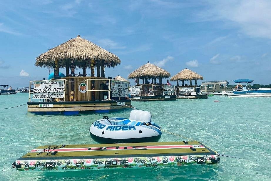 Original Cruisin' Tikis 3hr Crab Island Sandbar Adventure Original Cruisin' Tikis 3hr Crab Island Sandbar Adventure