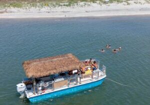 2-Hour Tiki Boat Tour in Folly Beach