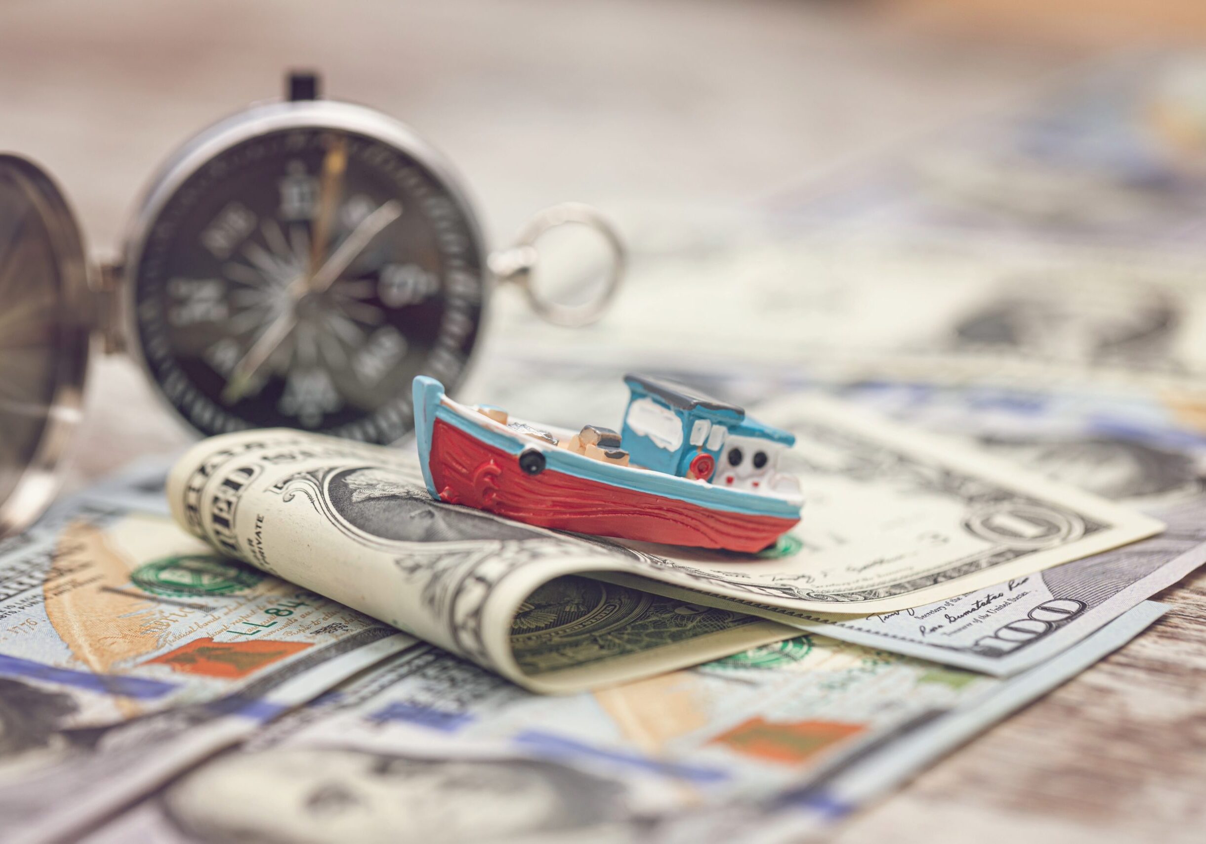 Boat Money Image Boat Money Image