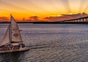 Charleston Iconic Sunset Sail - Lux Catamaran wBar & Bathrooms