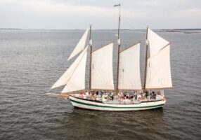Charleston Schooner Sailing Harbor Tour & Dolphin Watch