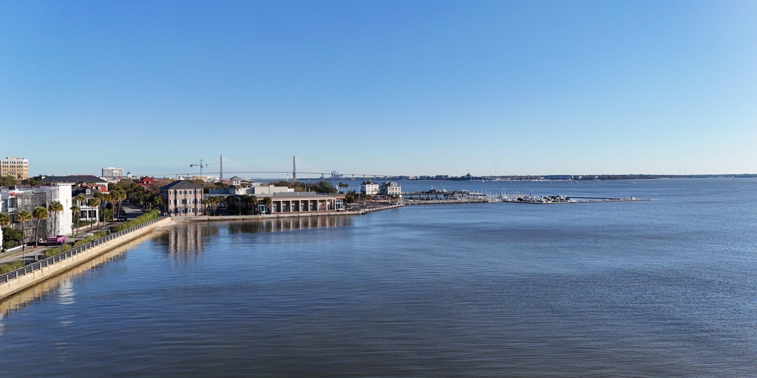 South Carolina Waterfront Vacation Rental Feature Image of Charleston Harbor