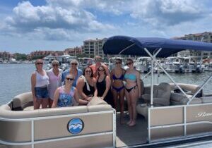 Hilton Head Luxury Pontoon Rental for 2 to 8 hours