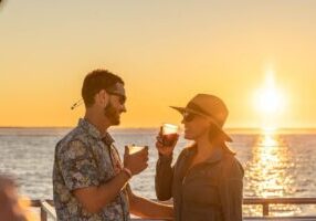 Key West Sunset Cruise Dinner, Live Music & Drinks Included