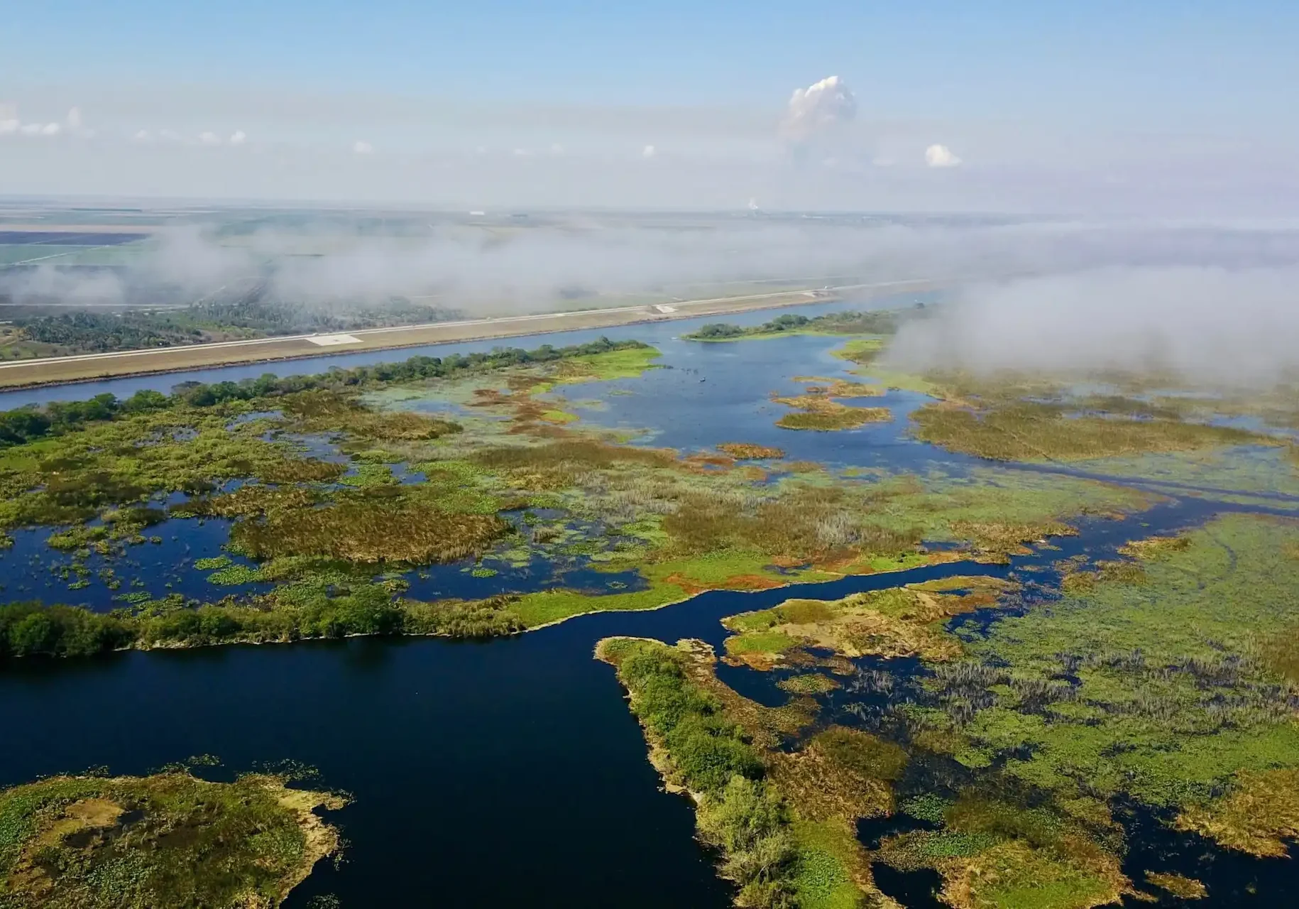 Lake Okeechobee Aerial
