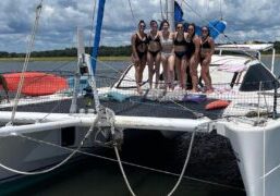 Luxury 43' Catana Catamaran Yacht Tours in Charleston & Folly Beach