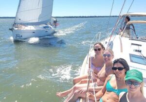 Private Morning Sailing:Dolphin & History Tours on Mystique