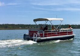 Self-Drive Pontoon Boat Rental