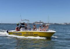 Smile High Boat Charter with Water Mat & Floats
