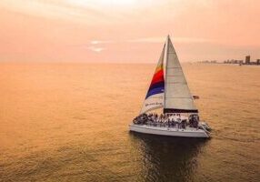 Sunset & Dolphin Catamaran Cruise with Island Time